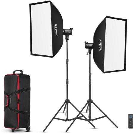 Godox SL100BI LED Video Light Two Light Kit