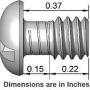 Wimberley SW-105 Camera Plate Screw