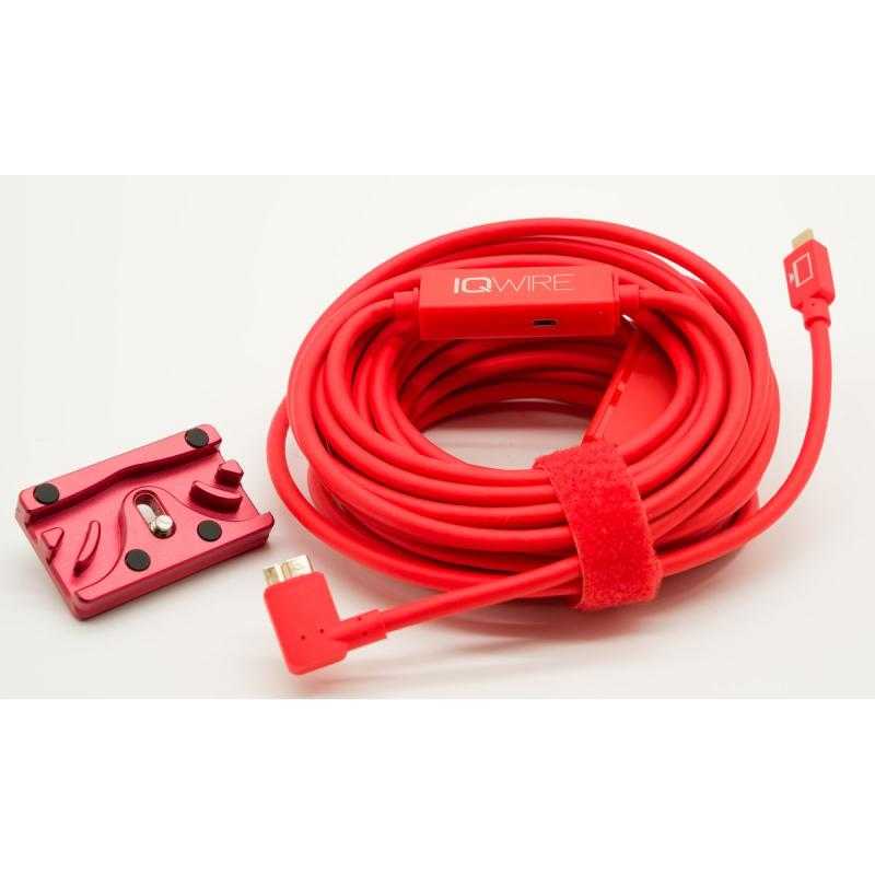 IQwire 33&amp;#039; (10m) USB C To Micro-B Right Angle