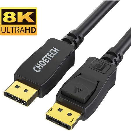 Choetech 8K DisplayPort To DisplayPort Cable XDD01