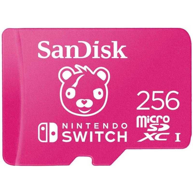 Western Digital Nintendo MicroSD UHS I Card Fortnite Tea