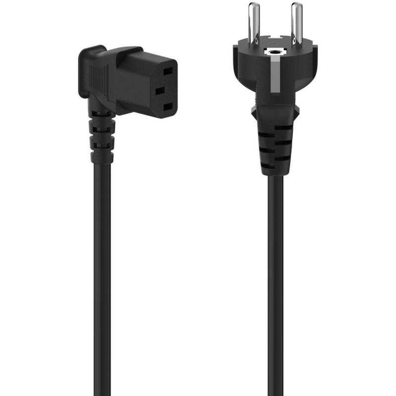 Hama Power Cord For Cold Devices 90 Angled 3-POLIG Pe 5 M Black