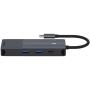 Rapoo USB-C Multiport Adapter 8-IN-1 Grey