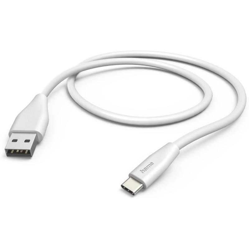 Hama Charging Cable USB-A - USB-C 1.5 M White