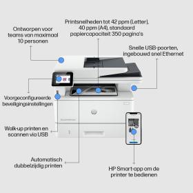 HP LaserJet Pro MFP 4102FDN Printer