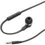 Hama Earbuds Joy In-Ear Microphone Flat Cable Black