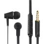 Hama Earbuds Joy In-Ear Microphone Flat Cable Black