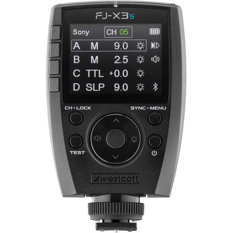Westcott FJ-X3S Wireless Flash Trigger w/ Sony Camera Mount