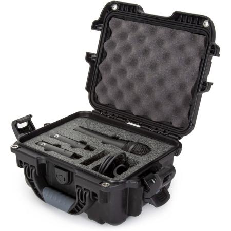 Nanuk Case w/ Foam Sennheiser Single XS Black Interior 239x188x140mm