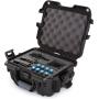 Nanuk Case w/ Foam Sennheiser EW Wireless Mic Black Interior 239x188x140mm