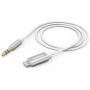 Hama Audio Cable Lightning - 3.5mm Jack 1m White