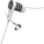 Hama Earbuds Intense In-Ear Microphone Flat Cable White