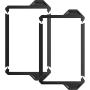 K&amp;F Concept X-Pro Frame For 100x150mm Filters 2 PCs