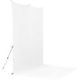 Westcott X-Drop Pro Wrinkle-Resistant Background Kit High Key White Sweep 8&amp;#039;X13&amp;#039;