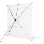 Westcott X-Drop Pro Wrinkle-Resistant Background Kit High Key White Sweep 8&amp;#039;X13&amp;#039;