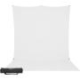 Westcott X-Drop Pro Wrinkle-Resistant Background Kit High Key White Sweep 8&amp;#039;X13&amp;#039;