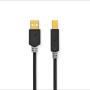 Nedis USB-Cable USB 2.0 USB-A Male USB-B Male 480 Mbps Gold Plated 1.0m