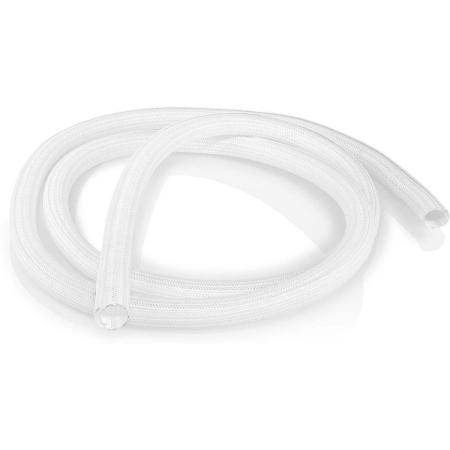 Nedis Cable MNGMNT Sleeve 2.00 M 1 Pieces Max Cable Thickness 15mm Nylon White