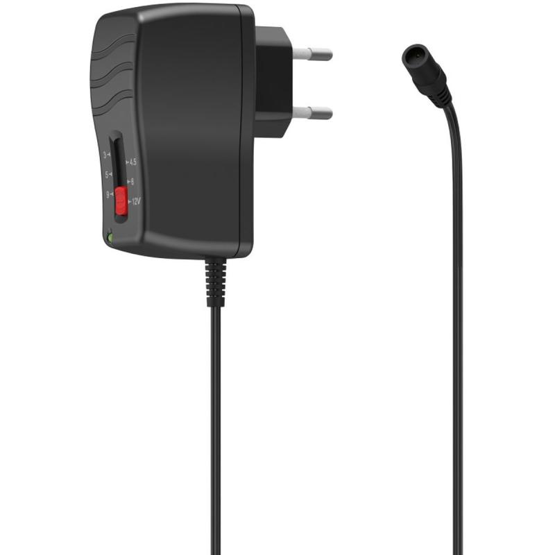 Hama Universal Power Charger Instelbaar 1000MA 12W Max 12V 8 Adapters