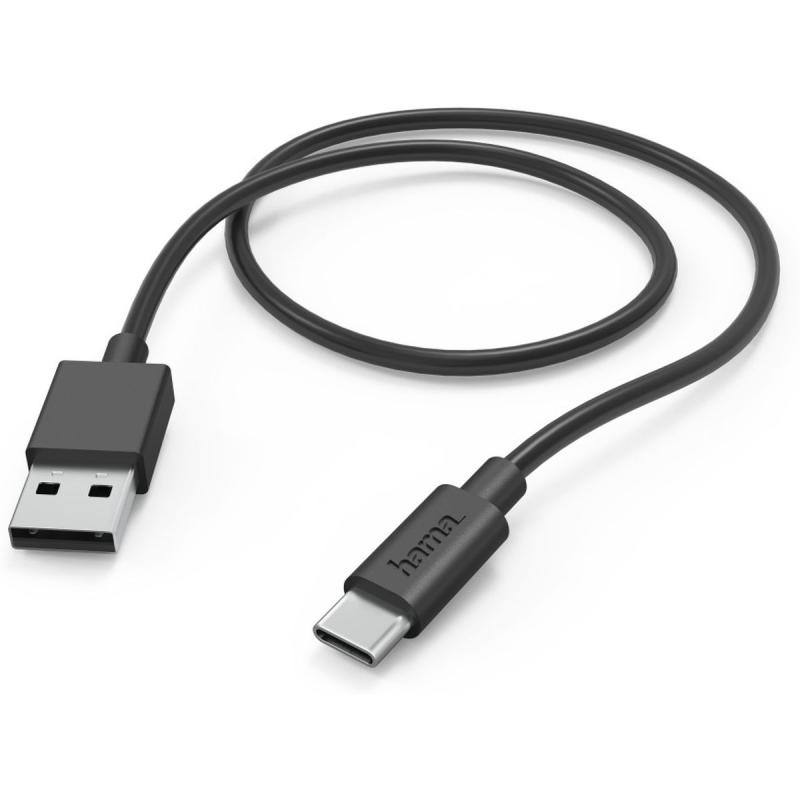 Hama USB-Cable USB-A To USB-C 1 M Black
