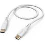 Hama USB-Siliconenkabel USB-C To USB-C 1.5 M White