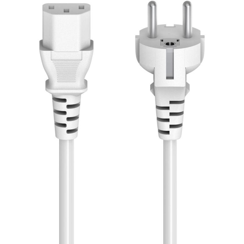 Hama Power Cord For Cold Devices 3-POLIG w/ Randaardestekker 5 M White
