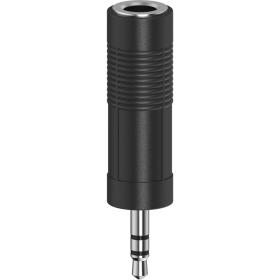 Hama Audio Adapter 3.5-mm-Jack-Plug - 6.3-mm-Jack-Coupling Stereo