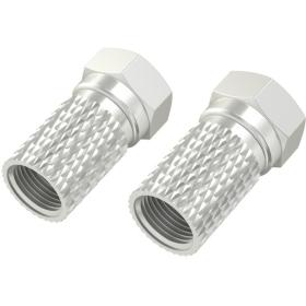 Hama F-Plug 7.0 mm Screwable 2 Pieces
