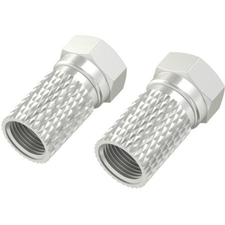 Hama F-Plug 7.0 mm Screwable 2 Pieces