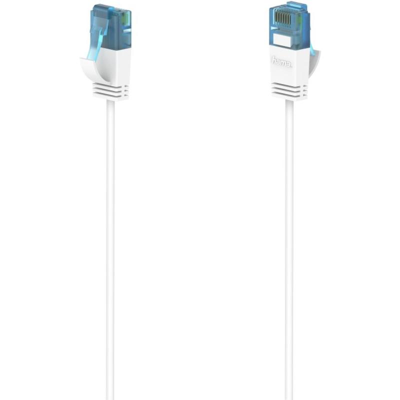 Hama Network Cable Flexi-Slim CAT-6A 10 GBIT/s U/UTP 1.50 M