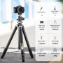 K&amp;F Concept Heavy Duty Tripod X324C4 Carbon 170cm