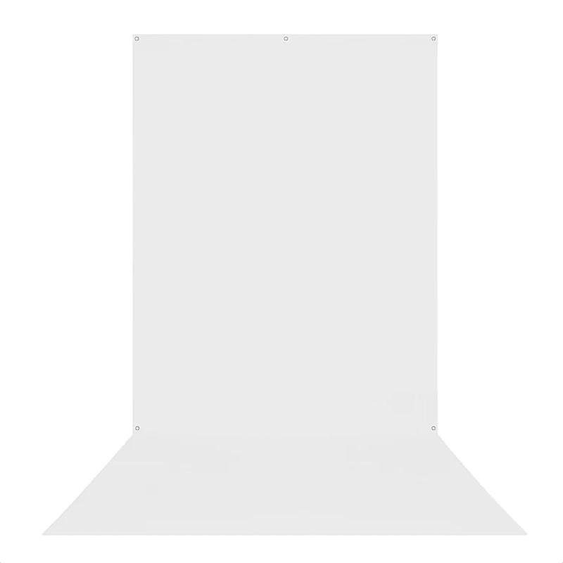 Westcott X-Drop Wrinkle-Resistant Backdrop - High-Key White Sweep (5&amp;#039; X 12&amp;#039;)