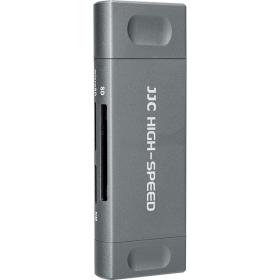 JJC CR-UTC5AC Memory Card Reader Grey