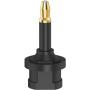 Hama ODT-Adapter TosLink-Coupling - Optical 3.5-mm-Plug Gold Plated