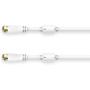 Hama Sat-Aansluitkabel F-Connector - F-Connector Gold Plated 1.5 M 100 DB