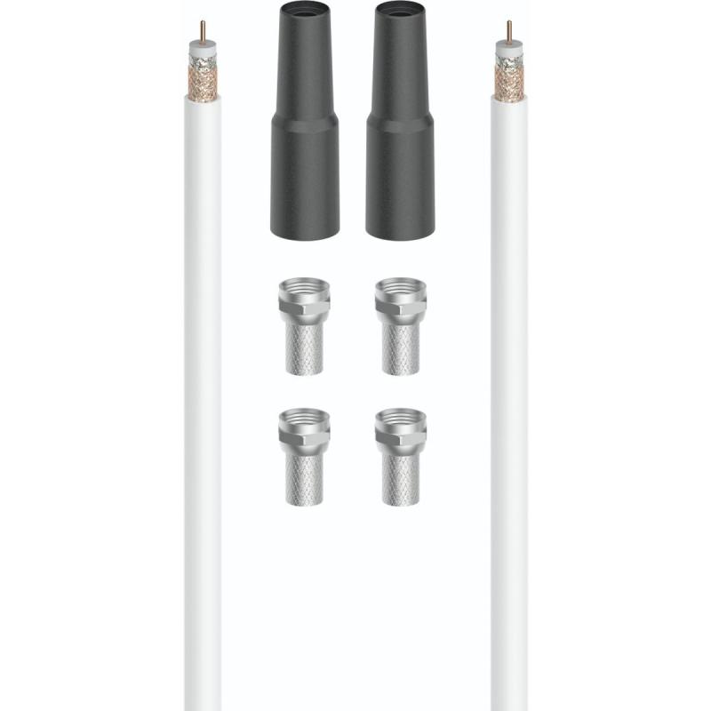 Hama Sat-Connection Set 100 DB 20 M