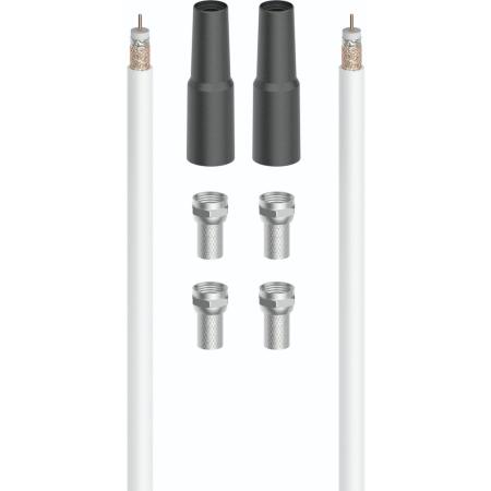 Hama Sat-Connection Set 100 DB 20 M