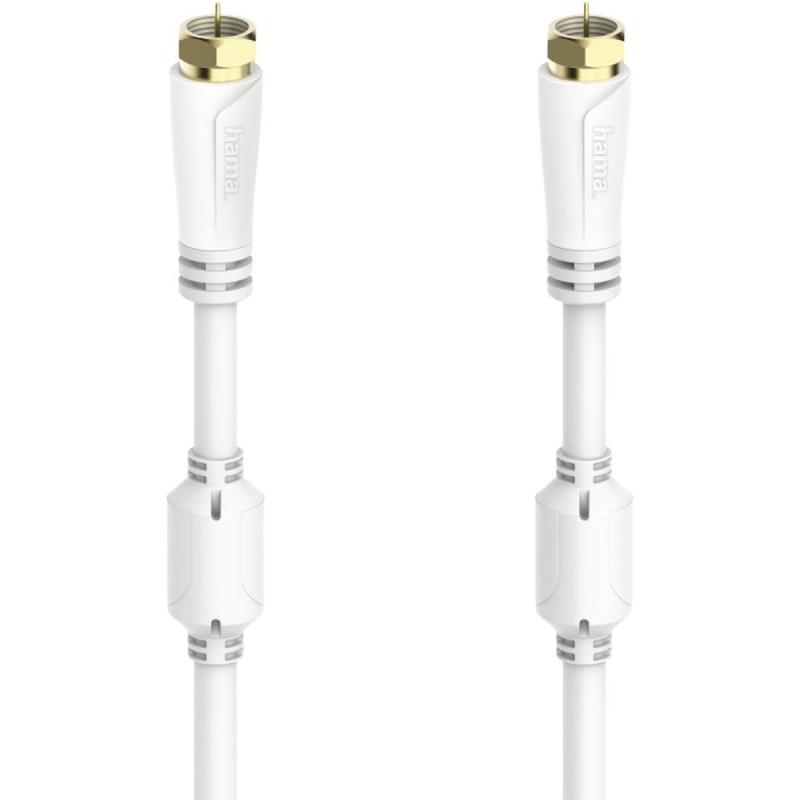 Hama Sat-Aansluitkabel F-Connector - F-Connector Gold Plated 5.0 M 100 DB
