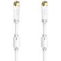 Hama Sat-Aansluitkabel F-Connector - F-Connector Gold Plated 5.0 M 100 DB