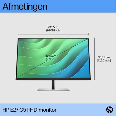 HP E27 G5 FHD 27 1920x1080 16:9 1000:1