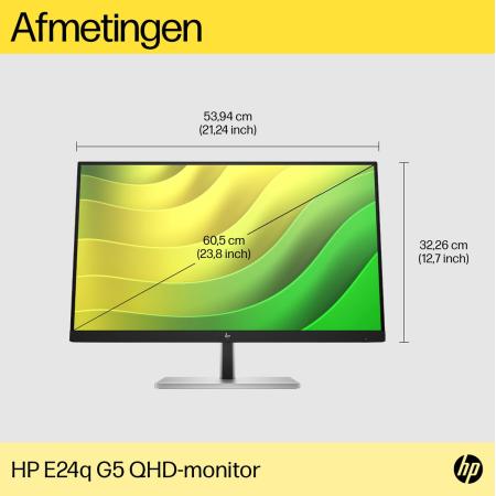 HP E24Q G5 23.8IN 2560x1440 16:9 1000:1