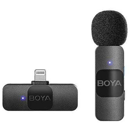 Boya Ultra Compact Wireless Microphone BY-V1 For iOS