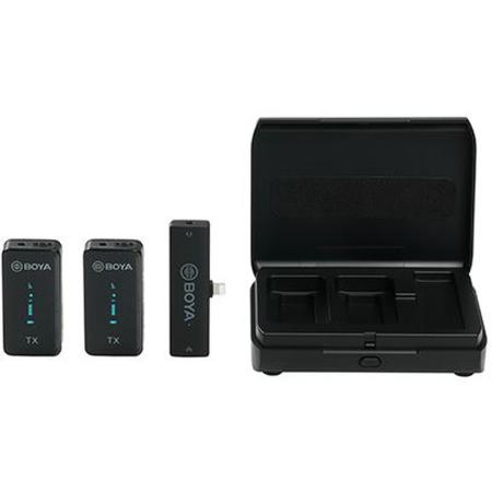 Boya DUAL-Channel Wireless Microphone System BY-XM6-K4