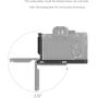 SmallRig 3984 Foldable L-Bracket For Sony Alpha 7R V / Alpha 7 IV / Alpha 7S III