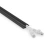 Nedis Cable Management | Tube | 1 Pieces | Max Kabeldikte: 12 mm | PVC | Black