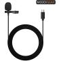 MOJOGEAR Pin Microphone w/ USB-C-Connection