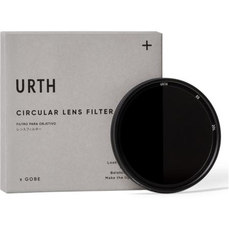 Urth 55mm ND8-128 (3-7 Stop) Variable ND Lens Filter (Plus+)