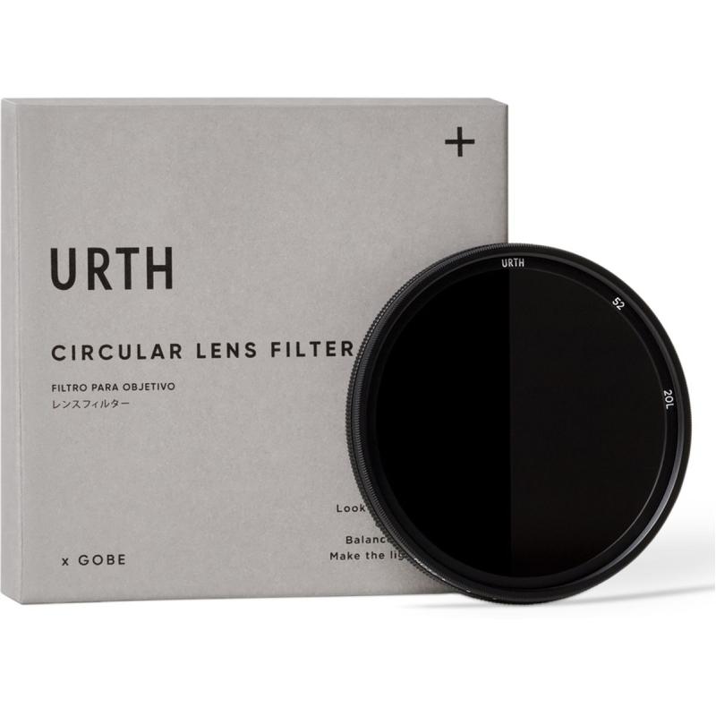 Urth 52mm ND8-128 (3-7 Stop) Variable ND Lens Filter (Plus+)
