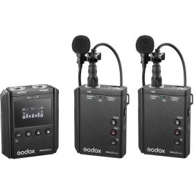 Godox WMICS2 Kit 2 Uhf Wireless Microphone System