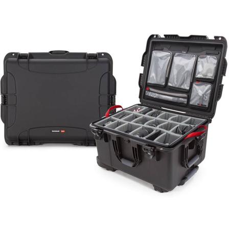 Nanuk Case w/ Lid Org. w/ Div Black Pro Photo Kit Case Interior 559x432x328mm